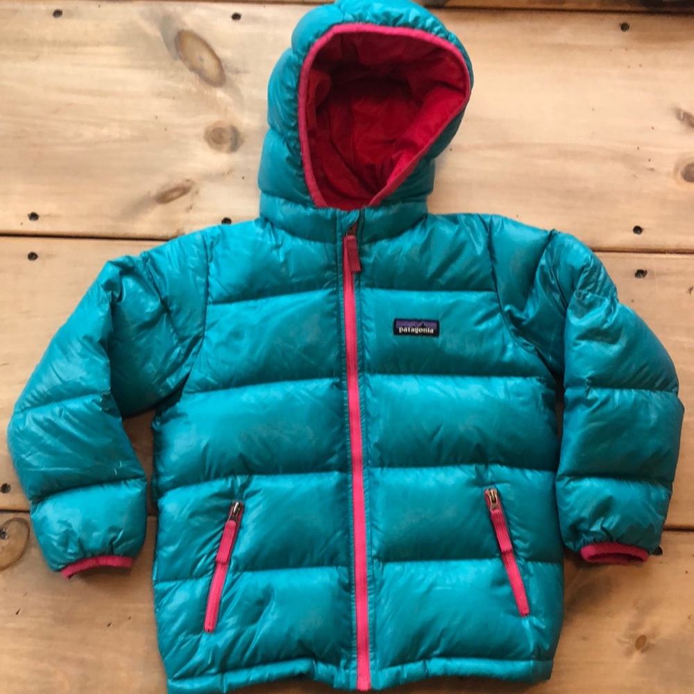 Patagonia Girls 5T High Loft Down Hoody
